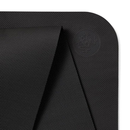 Manduka Begin Yoga Mat 68" - 5mm Cushioning | Comfortable, Lightweight & Reversible with Alignment Stripe | Budget-Friendly | 68 x 24 inches - style: Black