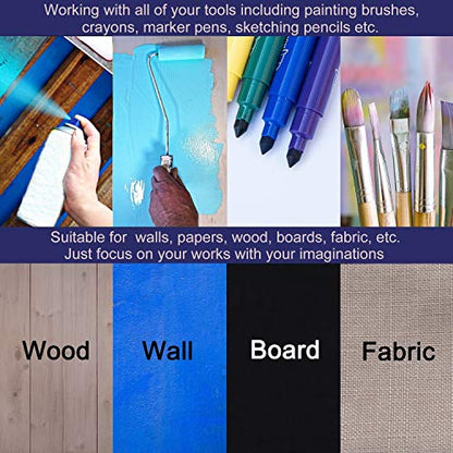 16 Piece Seasonal Home Sign Stencils - Reusable Festival Word Stencils for Painting on Wood Walls, Home Door Decorations (11 Inches) - size: 11 Inches