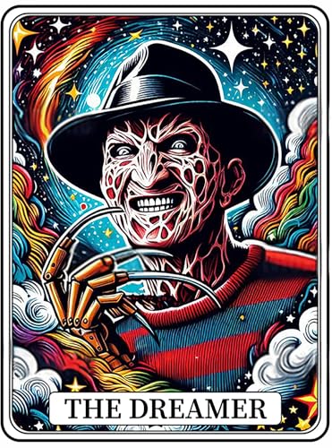 Halloween Diamond Art Kits for Adult Diamond Painting Kit for Beginner | Horror 5D DIY Funny Diamond Dots Full Drill Crafts for Gem Art Dot Art for Adults Home Wall Decor for Teens 12x16 inch - color: DP03528