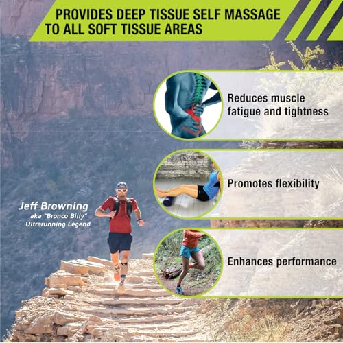 Pro-Tec Athletics Foam Roller, Deep Tissue Massage Roller for Recovery, Therapy, Flexibility, Circulation, and Muscle Release - size: Hollow Core Blue, 5.75" x 18"