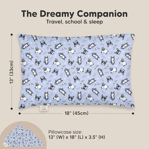 Toddler Pillow with Pillowcase, 13x18 My Little Dreamy Pillow (Pawtrol) - color: Pawtrol