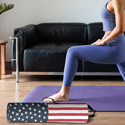 Yoga Mat Bag for Women & Men Full-Zip Yoga Mat Carrier Bag for Class Workout Park with Adjustable Strap - color: American Flag0