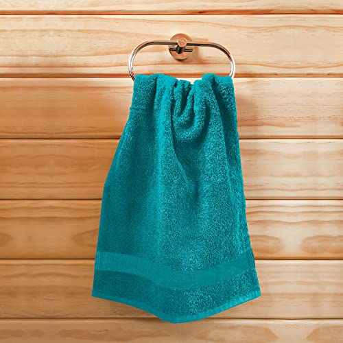 Utopia Towels Salon Towels, Pack of 24, 16x27 in, 100% Cotton, Turquoise - color: Turquoise, size: 24 Pack