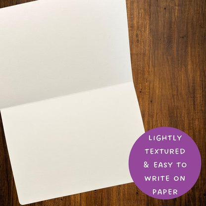 Whitman and Daughter Yoga Birthday Card (1 Premium Card, 7X5 Inch) Blank inside to pair with a yoga gift for women - 288