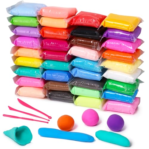 Air Dry Clay Kit, 36 Colors | Modeling Clay