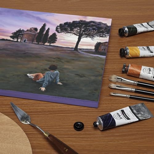 Creative Mark Mimik Recycled PET Cradled Canvas Panel 3/4" Depth - 16X20 Single Canvas - Medium-Textured Painting Board for Eco-Conscious Artists, 14.11 oz Triple-Acrylic-Primed Weight Mounted Canvas - size: 16X20"