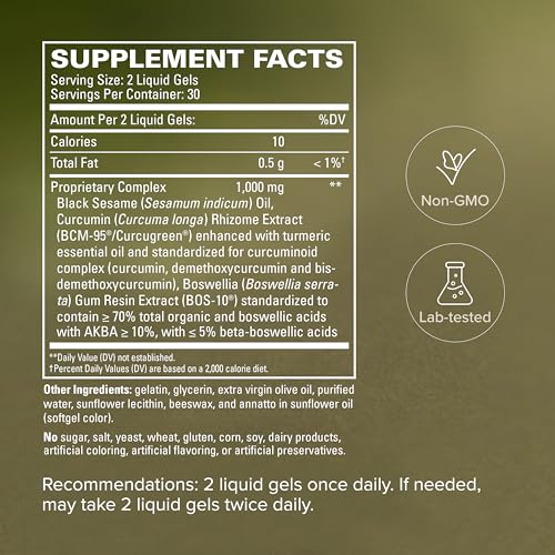 Terry Naturally CuraMed Acute - Muscle Soreness & Pain Relief - 120 Count - size: 60 Count (Pack of 2)