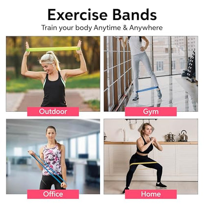 Resistance Bands for Working Out Set of 5, Resistance Loop Exercise Bands