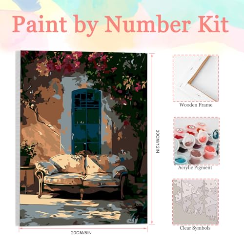 Auremi Paint by Number Kits - color: Paint by number 010