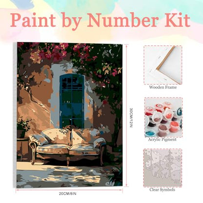 Auremi Paint by Number Kits - color: Paint by number 010