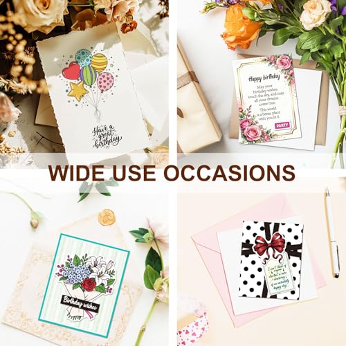 6 Pcs Clear Stamps for Birthday Card Making Supplies 20 Ink Pad | 3 Acrylic Stamp Block, Silicone Stamp with Birthday Word Candle Banner Cake Stamps for Crafting DIY Scrapbooking Journal - style: 29Pcs Celebrate Clear Stamps
