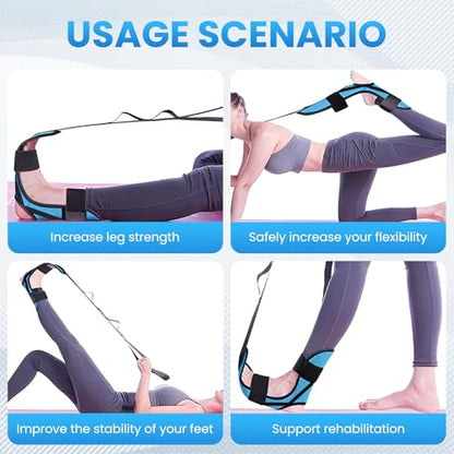 JIURUN Calf Stretcher and Foot Rocker for Plantar Fasciitis, Foot and Calf Stretcher Kit, Plantar Fasciitis Stretcher, Suitable for Stretching Legs, Thighs