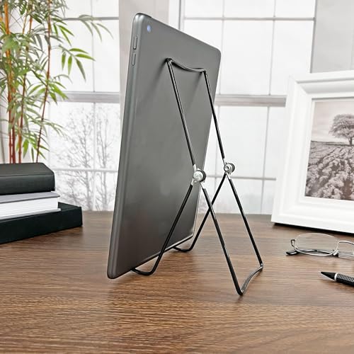 GIBSON HOLDERS 6AC Adjustable Black Wire Display Easel, 3.5" W x 4.5" D x 9.25" H, Pack of 12 - size: 12-Pack