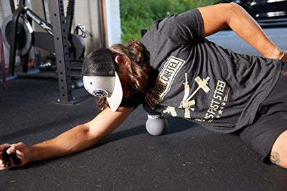 Fitness Infinity Roller, Peanut Foam Massage Ball, Large 8-Inch Double Exercise Roller (Gray - Standard) - style: Gray - Standard