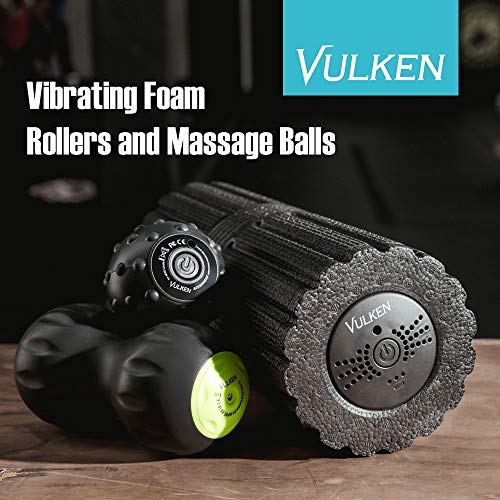 Vulken Vibrating Foam Roller, 17" Extra Long Electric Muscle Roller