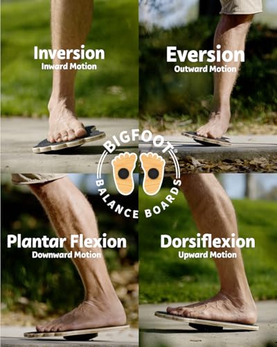 Improve strength and balance, prevent injuries, physical therapy, improve focus, foot strength, calf strength, core strength, use for: running, surfing, skateboarding, soccer, baseball, football, track & field, yoga, martial arts, hockey, dance, and more.
