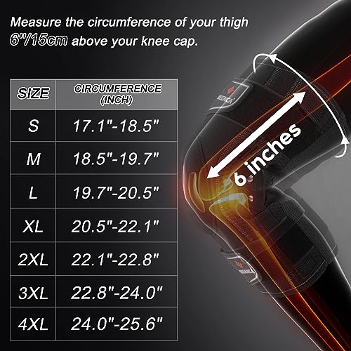NEENCA Professional Knee Brace, Hinged Knee Support for Women & Men Relief - size: Medium