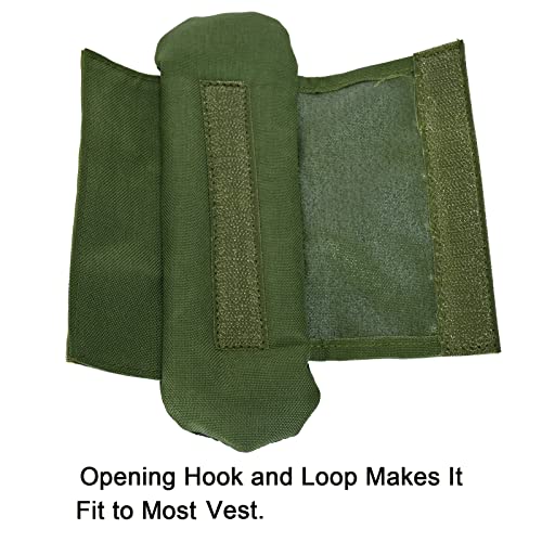 2 Pack Shoulder Strap Pad,Vest Shoulder Strap Pads Backpack Strap Pads Fit 2'' Sling Bags Shoulder Straps - color: Green