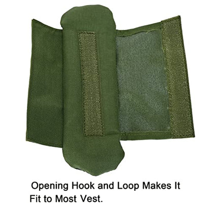 2 Pack Shoulder Strap Pad,Vest Shoulder Strap Pads Backpack Strap Pads Fit 2'' Sling Bags Shoulder Straps - color: Green