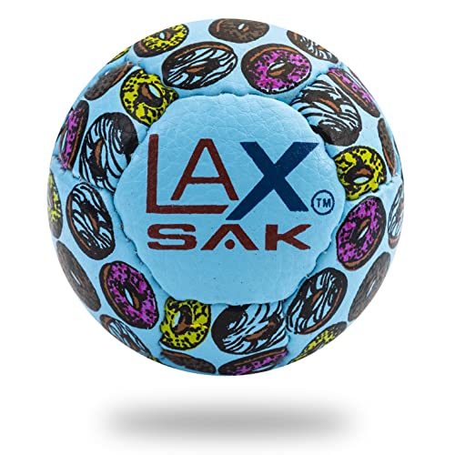 Soft Practice Lacrosse Balls,1, 2, 3, 6, 12, 24, 36, 60, & 120 Packs - Same Weight & Size as a Regulation Lacrosse Balls, Great for Indoor & Outdoor Practices, Less Bounce & Minimal Rebounds - color: 도넛., size: 1팩