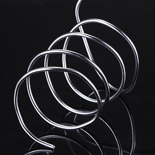 1 Roll Tecunite Aluminum Wire Craft Wire, 10 M X 2 mm, Silver | TecUnite Aluminum Craft Wire for Sculpting,10 M X 2 Mm,Silver,1 Roll - color: Silver, size: 10000 mm x 2 mm