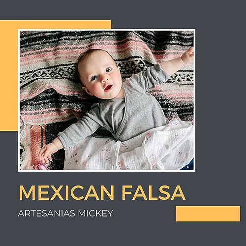 Genuine Oversized Artisan Mexican Falsa blanket (72inx48in) -Authentic Handcrafted Yoga Blanket, Beach Throw, Camping Essential, Picnic Mat, or Outdoor Wrap - color: Baby Blue