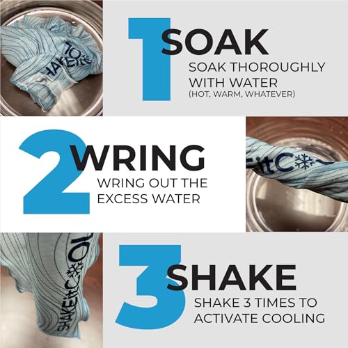 SHAKEitCOOL Original Cooling Towel – Be Cool in Style - Heat Relief, Soft, Lightweight, Sun Protection, Easy Clean - Perfect for Biking, Running, Yoga, Gym, Gardening - Berry - color: Berry