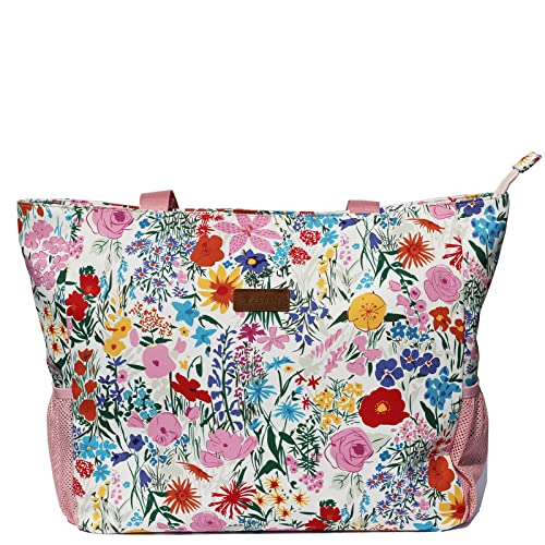 ESVAN LARGE BEACH BAG Water Resistant Lightweight 20 inch Women Oversize Tote Bag for Gym Beach Travel Pool Yoga Nurse - color: A6