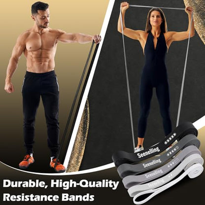 Seenelling 5 Level Resistance Bands - color: Carbon Grey