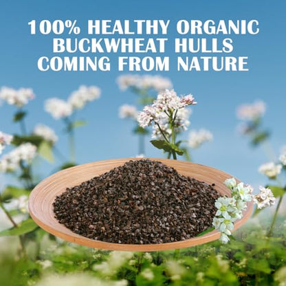 USlixury Buckwheat husks - 1 LB Pillow Fillings, Stuffing Bulks, 100% Buckwheat Pillow Replacement
