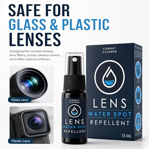 Combat Cleaner Camera Lens Cleaner with Microfiber Cloth, Camera Care Kit