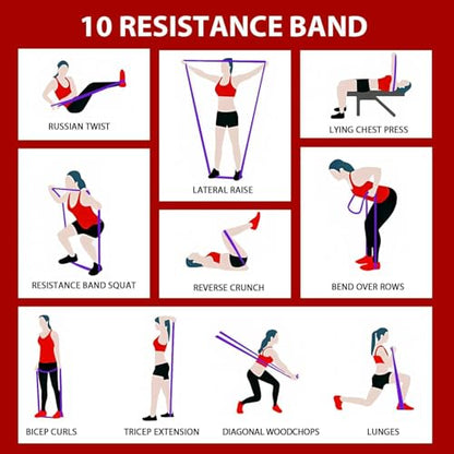 Pull Up Bands, Resistance Bands, Exercise Bands for Full-Body Training