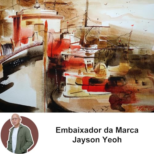 DANIEL SMITH Jayson Yeoh Master Artist Set Warm It Up Set 6 Watercolor 5ml Tubes (total 6 pieces) 285610461