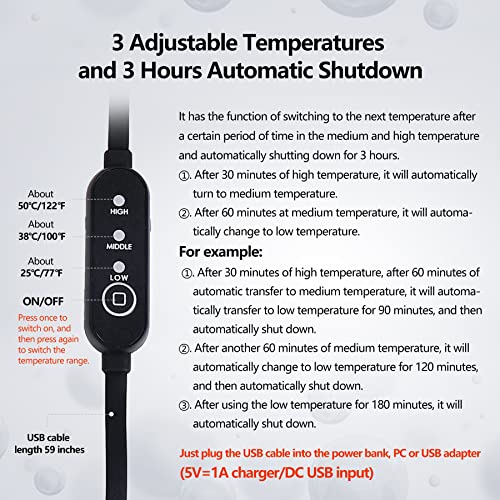 Cozyhealth Neck Stretcher for Neck Pain Relief, Heated Cervical Traction Device Pillow with Graphene Heating Pad, Neck and Shoulder Relaxer for TMJ Pain Relief and Cervical Spine Alignment (Black) - color: Black