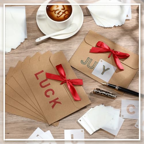 Affrolling 144 Pcs Letter Number Stencils Reusable,1,2,3,4 Inch,Regular | Alphabet Number Templates for Painting Wood Walls Signs, Great in DIY Crafts Teaching, Durable Plastic with Repeated Use - size: 1,2,3,4 Inch, style: Regular