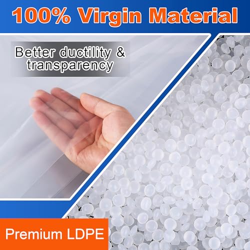 3PK Plastic Drop Cloth,1Mil Thick, 9x12 Ft,Thickened Painter's Sheeting | Tear-Proof, Waterproof, For Painting, Furniture, Walls, and Floor Protection - size: 1mil-3Pack