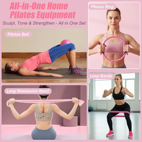 Pilates Equipment, Pilates Kit for Women Home Workouts