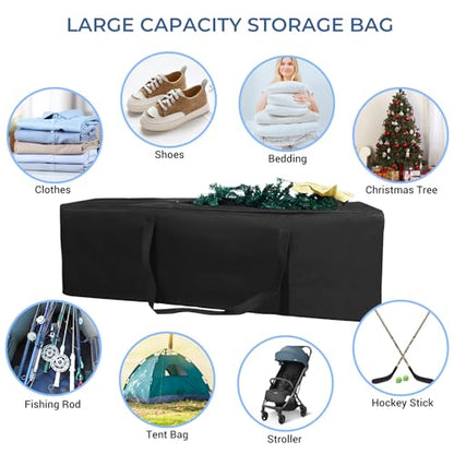 COOLBEBE 60" Sports Duffle Bag - 332L Extra Large Travel Duffel Luggage Bag - size: 60" x 17" x 20"