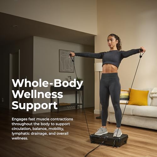 Sunny Health & Fitness 2D/3D Vibration Platform Exercise Machine w/ Remote - size: 2D
