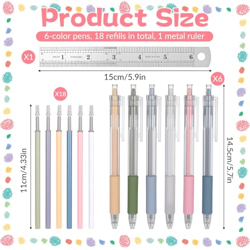 Knife Pen, A Complete Set Craft Cutting Tool Paper Cutter Pen Carving Tools for DIY Drawing Scrapbooking Tools and Crafting Utility Precision (6 Colors)