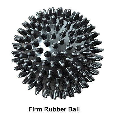 Massage Ball Set - Set of Four, with Varying Densities and Sizes, for Yoga/Trigger Point Self Myofascial Release/Muscle Tension Relief