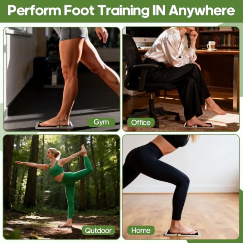 Adjustable Angle Ankle Axis Balance Board & Strengthener for Ankle Sprain