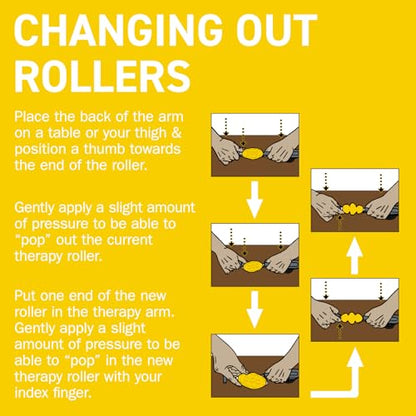 Rolflex The Massage Combo – 3-in-1 Roller for Muscles Deep Tissue - style: Massage Combo