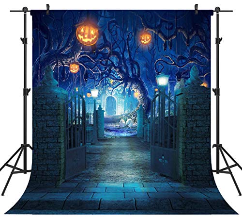 10X10FT Halloween Theme Pictorial Cloth Customized Photography Backdrop Background Studio Prop TP263C - size: 10X10FT