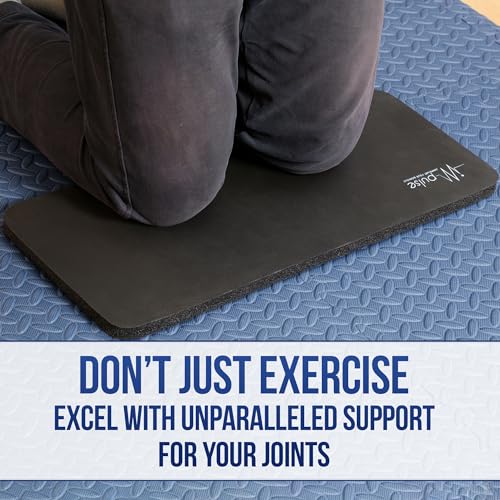 Yoga Knee Pads Cushion - Extra Thick 1 Inch (25mm) Workout Mat Cushion