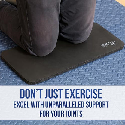 Yoga Knee Pads Cushion - Extra Thick 1 Inch (25mm) Workout Mat Cushion