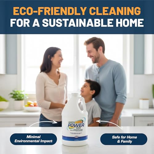 Earth Power Hypochlorous Acid 500 PPM Multipurpose Cleaner – 1 Gallon - style: 1 Gallon