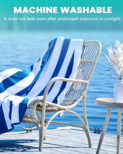 Antfuny 6 Packs Oversized 72x40 Inch Stripe Beach Towel Thin Set Extra Large XL Big Clearance Soft Super Pool Travel Bath Swim Camping Accessories Essentials Towels Bulk Men Women Adults Gift - color: Multi Toweling, size: 72 x 36 inch