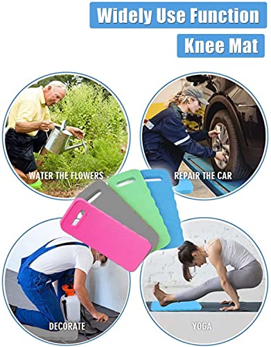 YWSHF 2 PCS Garden Kneeling Pad,Knee Mat Waterproof Foam Knee Pads for Gardening,Cleaning,Baby Bath,Yoga,Praying and Exercise 15.745'' x 7.09'' x 0.79'' - color: Blue