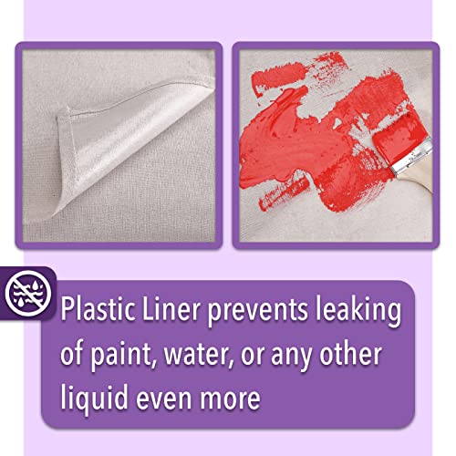 Bates- Canvas Drop Cloth - 9x12, Paint Tarp for Painting - size: 12 x 9 ft